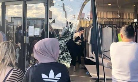 Greenacre crash: 10 people injured after car smashes into hijab