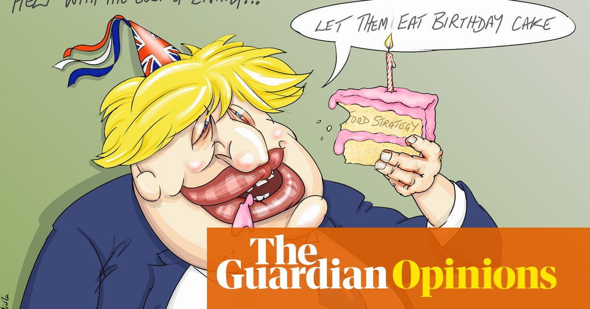 Nicola Jennings on Boris Johnson’s food strategy for England – cartoon