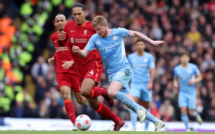 Virgil van Dijk and Kevin De Bruyne