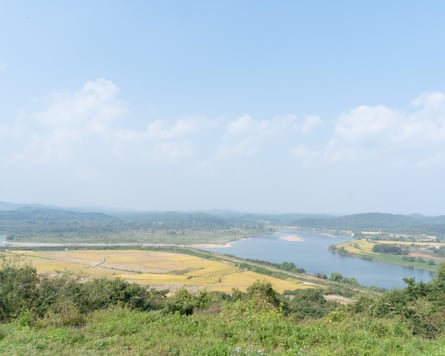 DMZ Ecology Research Institute in Paju, South Korea, surveying wildlife and plants in the Civilian Control Zone (CCZ), the restricted buffer area leading up to the DMZ.
