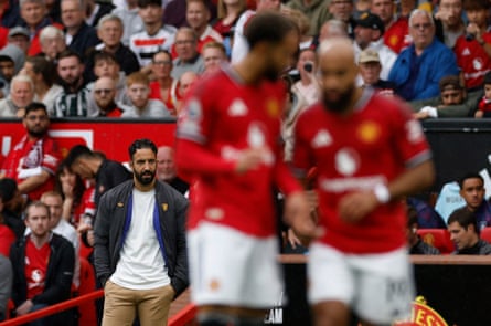 Manchester United manager Ruben Amorim