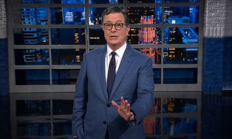 Stephen Colbert: ‘If you like puppies, you’re not going to like Kristi Noem’