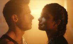 Action station … Richard Madden as Mason Kane, Priyanka Chopra Jonas as Nadia Sinhk in Citadel (Prime Video).