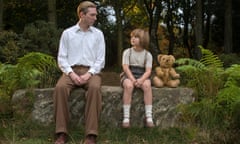 Domhnall Gleeson and Will Tilston in Goodbye Christopher Robin.