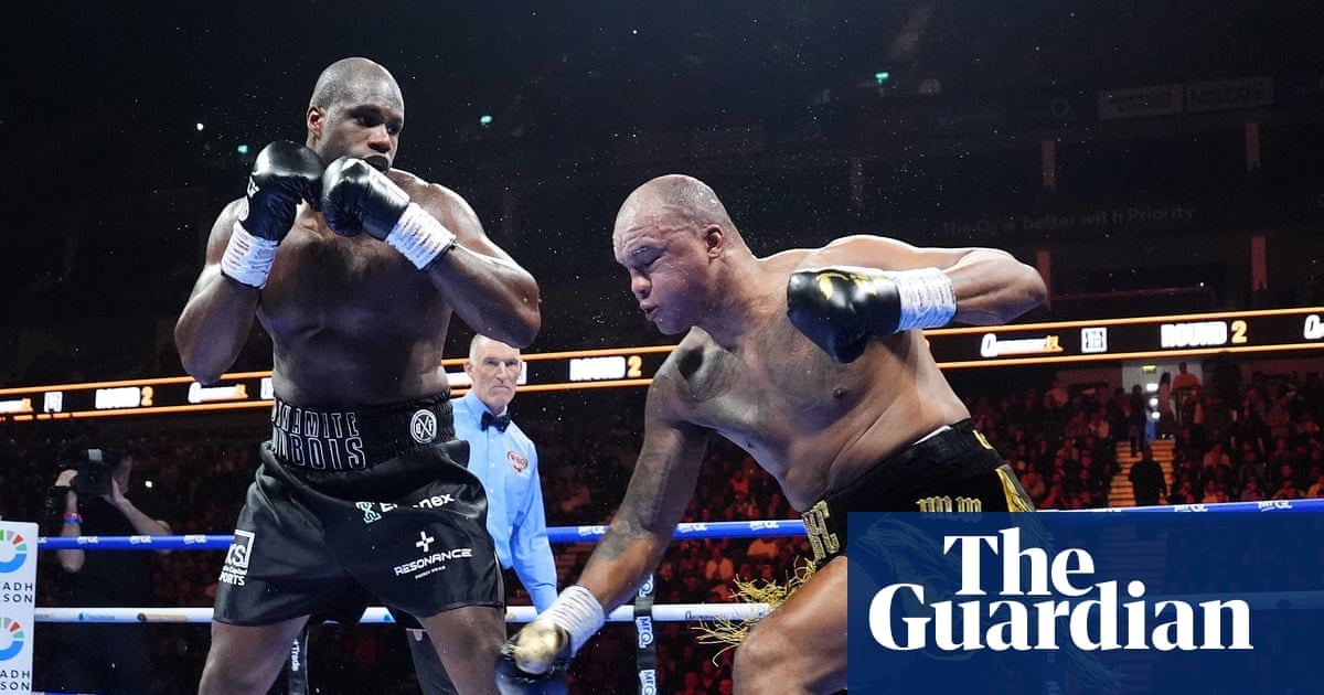 ‘My time, my era’: Dubois sends out warning to rivals with Wardley.