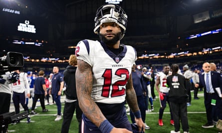 Nico Collins looked pretty calm after helping the Texans clinch a playoff place
