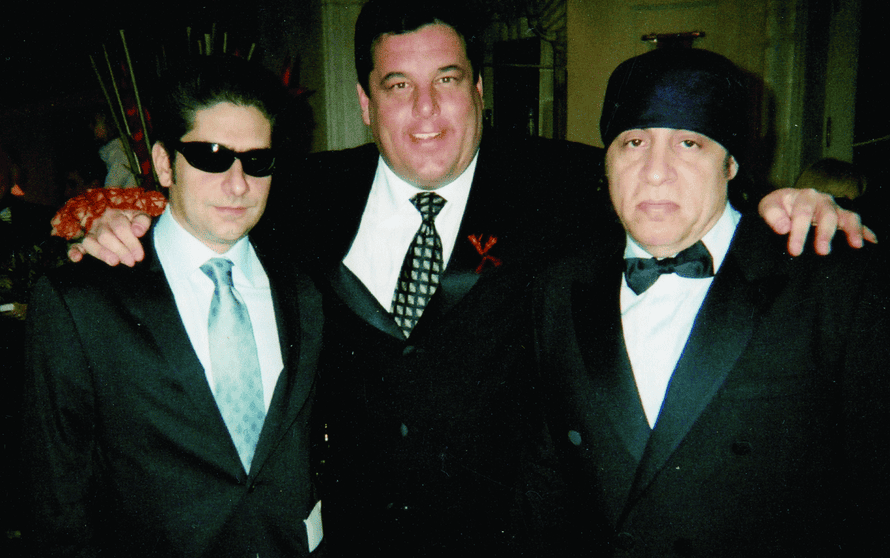 Sopranos star Michael Imperioli: ‘I thought they were going to fire me’ | The Sopranos 4 Imperioli with fellow cast members Steve Schirripa and Steven Van Zandt.