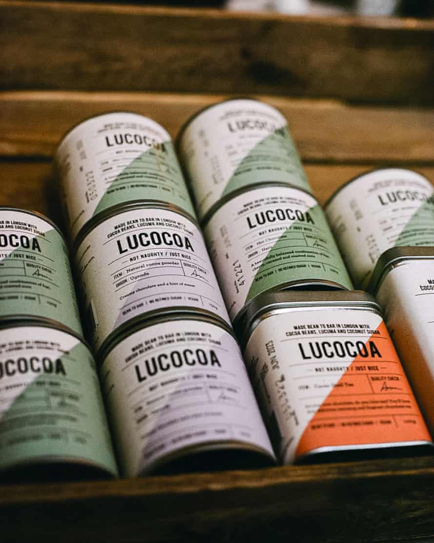 Sweet taste of success: the ethical chocolate-maker doing things her way | When more of us play, all of us win 6 Cans of Lucocoa cocoa powder.
