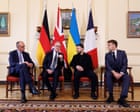 Starmer, Merz and Macron take phone call with Trump on Ukraine peace talks – as it happened
