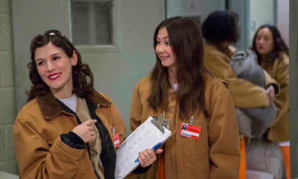 Yael Stone and Kimiko Glenn, Orange is the New Black