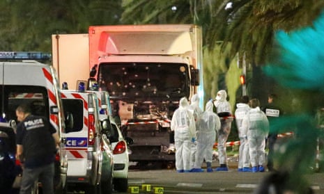 Truck used in Nice terror attack