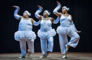 Havana, Cuba: Members of the Danza Voluminosa