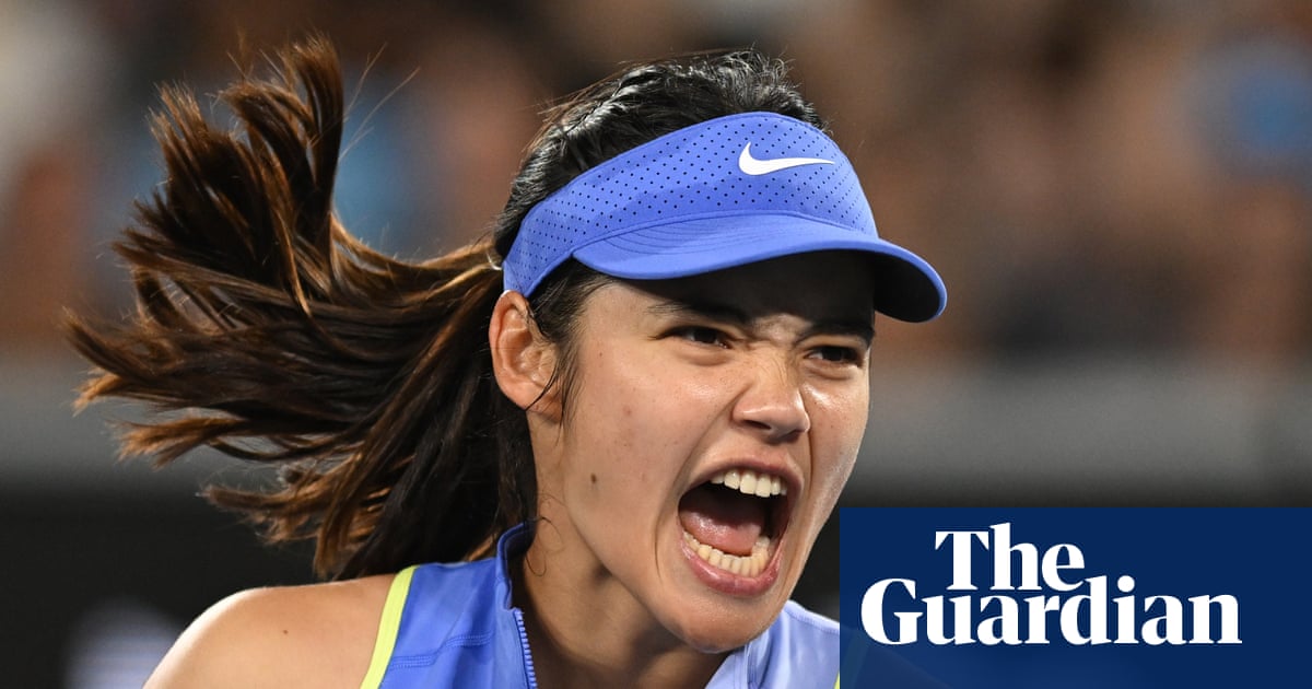 Emma Raducanu recovers from slow start to ease through at Australian Open