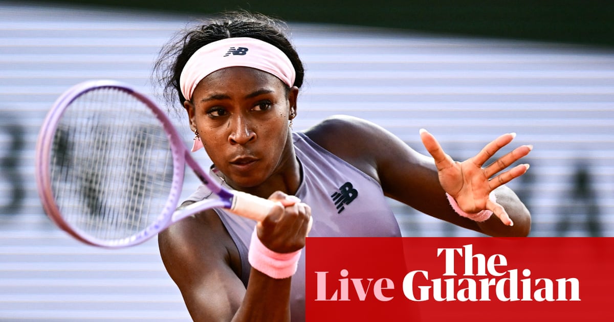 French Open action in Paris