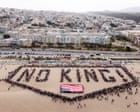 Millions expected across all 50 US states to march in No Kings protests against Trump