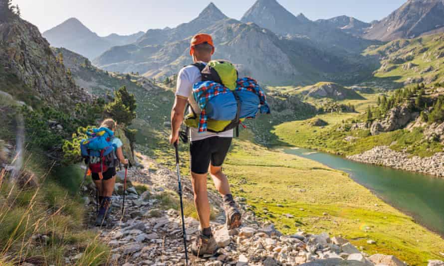 The GR11 path in the Spanish Pyrenees