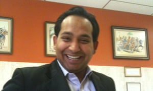 Naved Jafry, who became the registered agent for GJH Global Ministries in January, recently resigned as a senior adviser in the US housing department. Photograph: Handout 576.jpg?w=300&q=55&auto=format&usm=12&fi