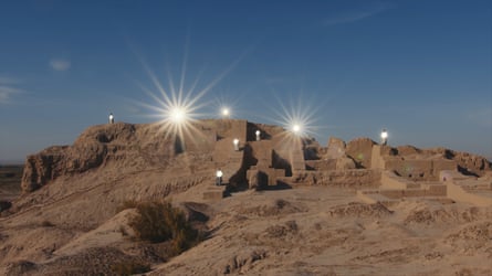 A still from Melted Into the Sun