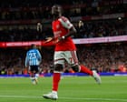 Arsenal v Coventry City: Premier League – live Arsenal v Coventry City: Premier League – live