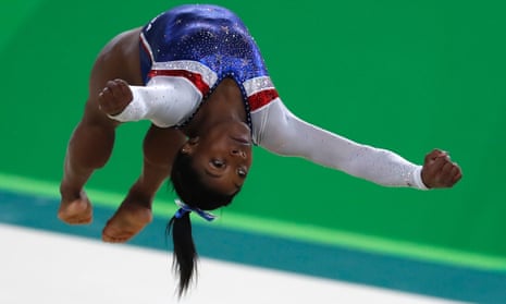 Simone Biles leaps into Olympics action but USA's gap over rivals