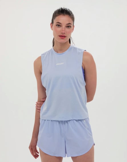 Summer running essentials: my nine must-haves to staying cool while training for a half-marathon | life and style A photo of the bandit micromesh tank top