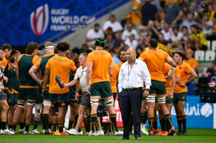 The Wallabies lost 22-15 to Fiji at the World Cup – one of seven defeats he oversaw during his tenure.
