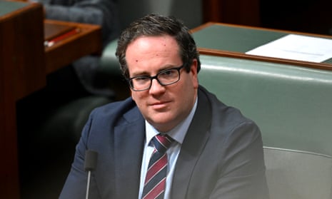 Veterans’ affairs minister Matt Keogh in parliament