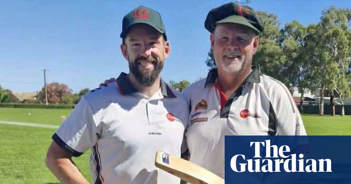Father and son amateur cricketers combine for mammoth partnership of 590