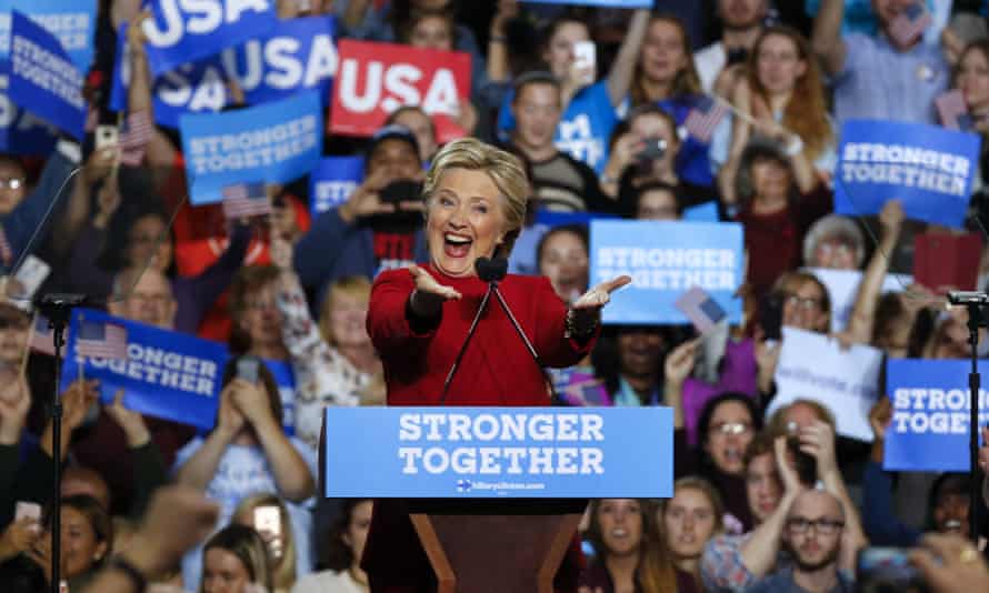 Hillary Clinton's slogan turned out not to be so strong.