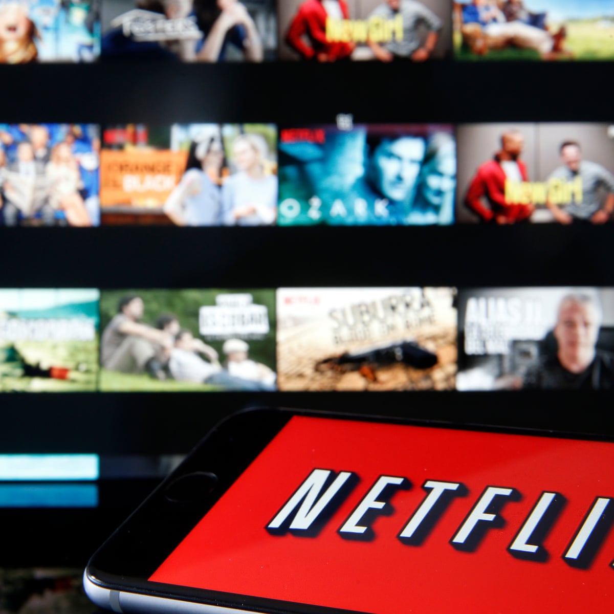 Netflix Now Worth More Than Exxonmobil As Value Reaches 196bn Netflix The Guardian