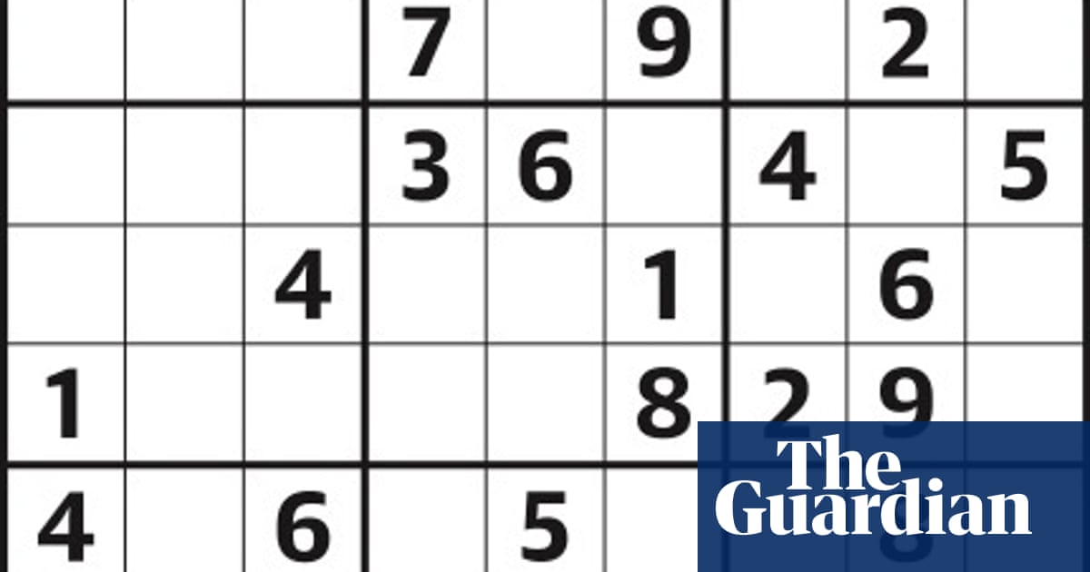 sudoku 4722 expert life and style the guardian