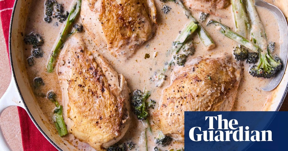 Georgina Hayden's quick and easy recipe for creamy chicken and mustard fricassee | Quick and easy