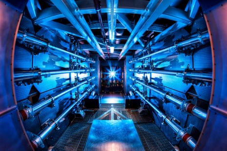 The National Ignition Facility’s preamplifier module at the Lawrence Livermore National Laboratory.