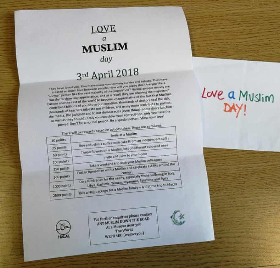 Uk Communities Take Action Against Punish A Muslim Day Letter Uk News The Guardian Punish A Muslim Day April 3 2022