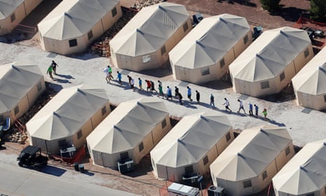 ‘They’re relying on tent cities to hold children ... because they’re not getting children out of detention,’ said Jennifer Podkul, policy director at Kids in Need of Defense.