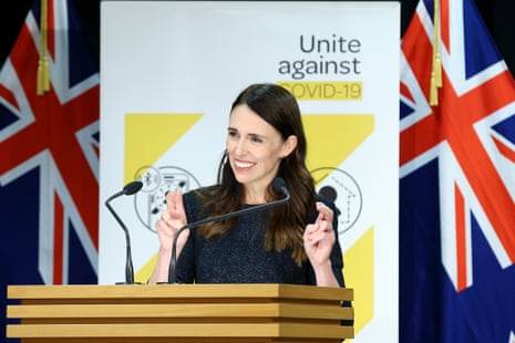 Prime Minister Jacinda Ardern speaks to media during a press conference at Parliament.
