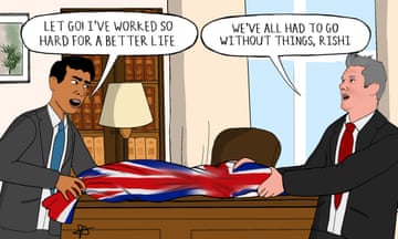 Sarah Akinterinwa on the battle to be Britain’s next prime minister – cartoon