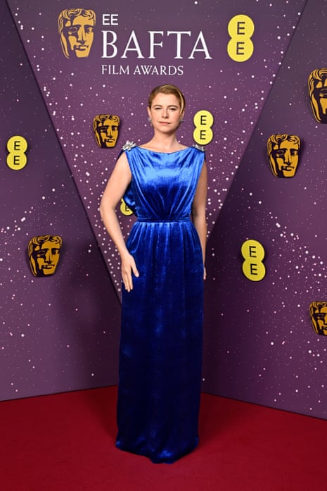 Jessie Buckley attends the EE BAFTA Film Awards 2026 at The Royal Festival Hall on February 22, 2026 in London, England. (Photo by Gareth Cattermole/BAFTA/Getty Images for BAFTA)