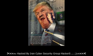 A screen grab of the hacked US Federal Depository Library Program webpage