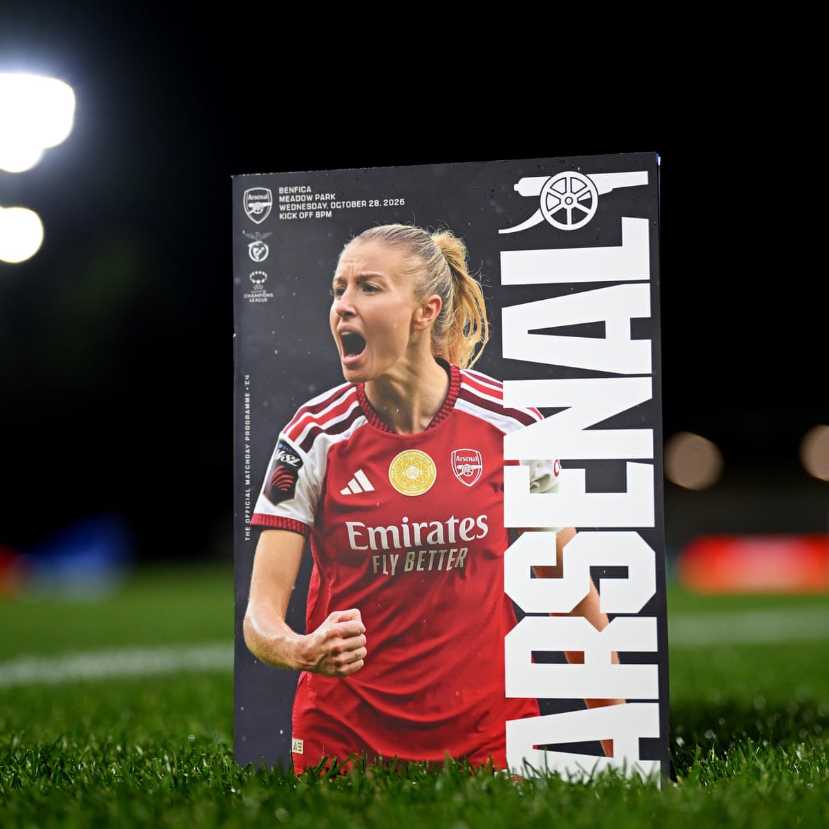Arsenal v Benfica: Women’s Champions League – live