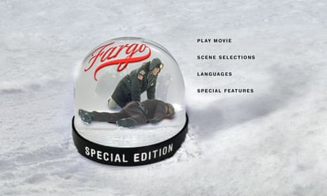 Take me to the leg in the woodchipper … Thomas Fletcher’s Fargo DVD menu.