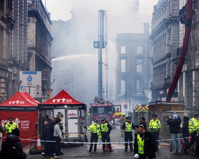 Glasgow Central station fire again shows vulnerability of city's older buildings | Glasgow | The Guardian Glasgow Central station fire again shows vulnerability of city's older buildings | Glasgow | The Guardian