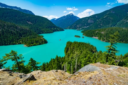 Lake Diablo in the North Cascades, Washington
