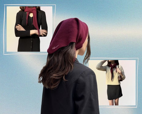 How to style the TBCo Merino Triangle Scarf.
