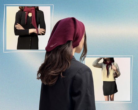 How to style the TBCo Merino Triangle Scarf.