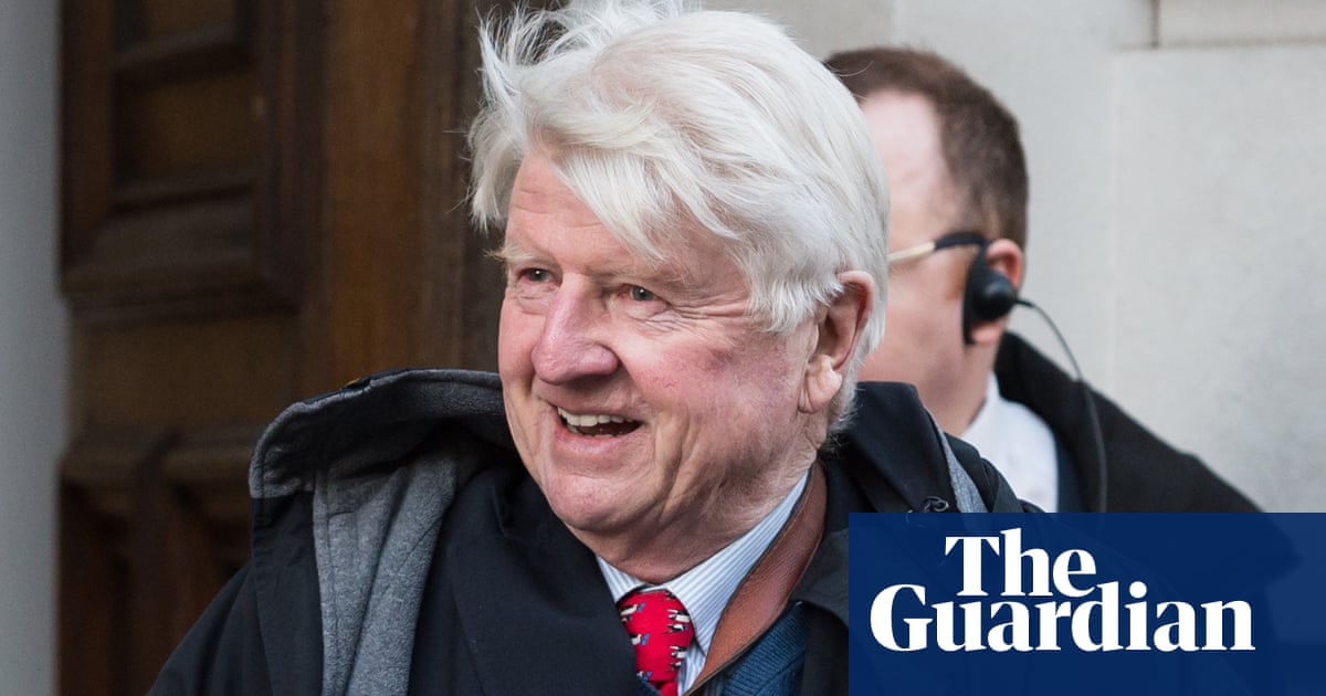 Pm S Father Stanley Johnson Passed On Chinese Message To Minister Boris Johnson The Guardian