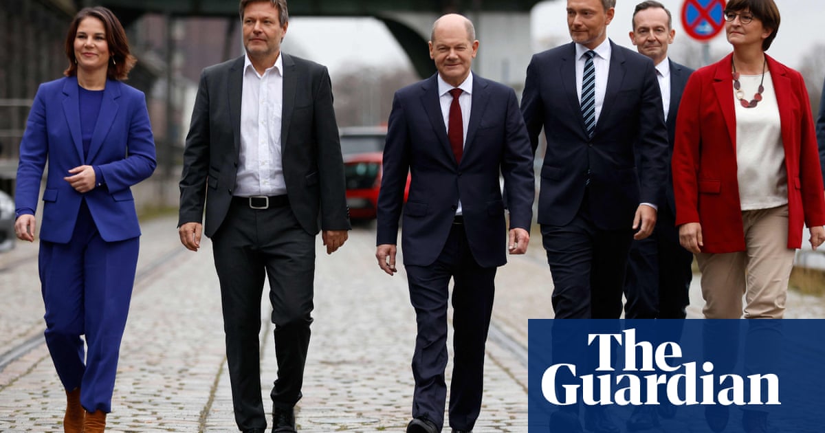 Los partidos alemanes acuerdan un acuerdo de coalición para convertir a Olaf Scholz en canciller