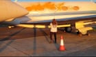 Two people arrested after activists spray private jets with paint at Stansted