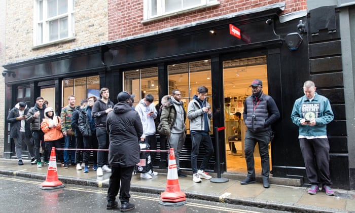 Image result for customers queuing in-store event