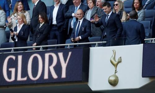 Tottenham love to talk of glory, but for Daniel Levy business is business | Tottenham Hotspur | The Guardian